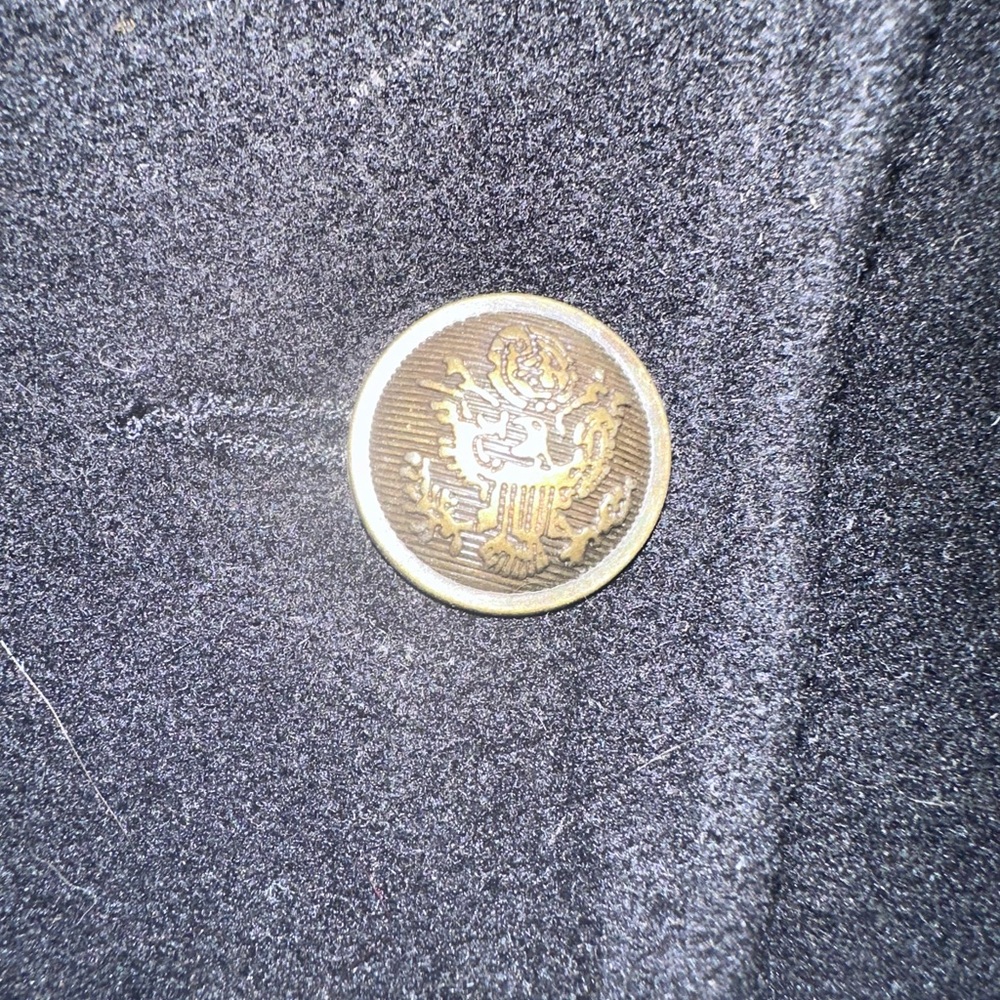 Alpha Industries Black Double-Breasted Pea Coat - Picture 2 of 5